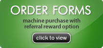 machine order forms with referral rewards option